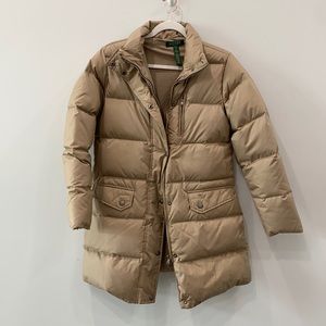 Lauren Ralph Lauren long puffer coat jacket